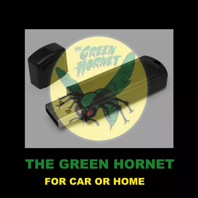 The Green Hornet. 277 Classic Old Time Radio Shows On A Usb Flash Drive!