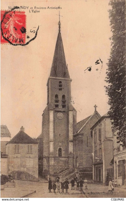 91 BRUNOY _S21152_ Et ses Environs Artistiques L'Eglise