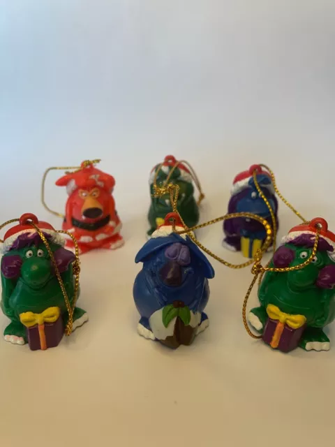 Rare Cadbury Yowie Christmas Figures x 6 each