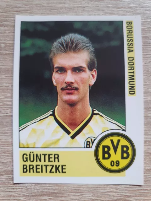 Panini Fussball 89 Günter Breitzke 55 Borussia Dortmund Bundesliga 1989 Sticker