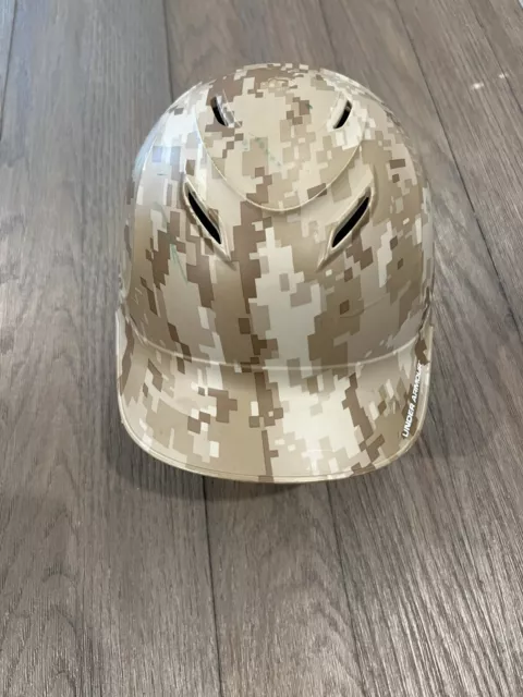 Under Armor Camo Baseball Batting Helmet Youth 5 7/8"- 6 3/4” Army Camouflage