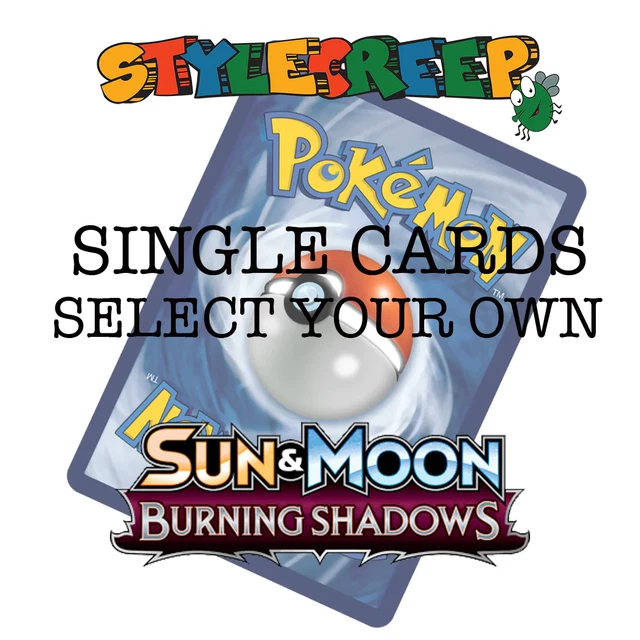 Pokemon TCG Brennende Schatten Einzelkarten