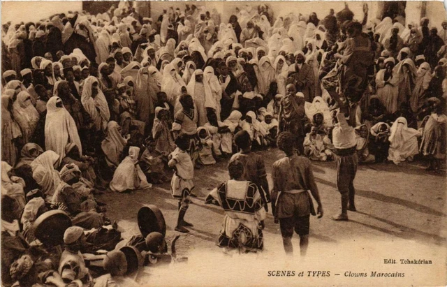 CPA AK Scenes et Types Clowns Marocains MAROC (689182)