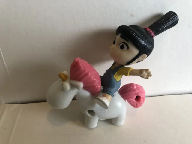 Agnes and unicorn Despicable Me 3 Mcdonalds Happy Meal Toy 2017