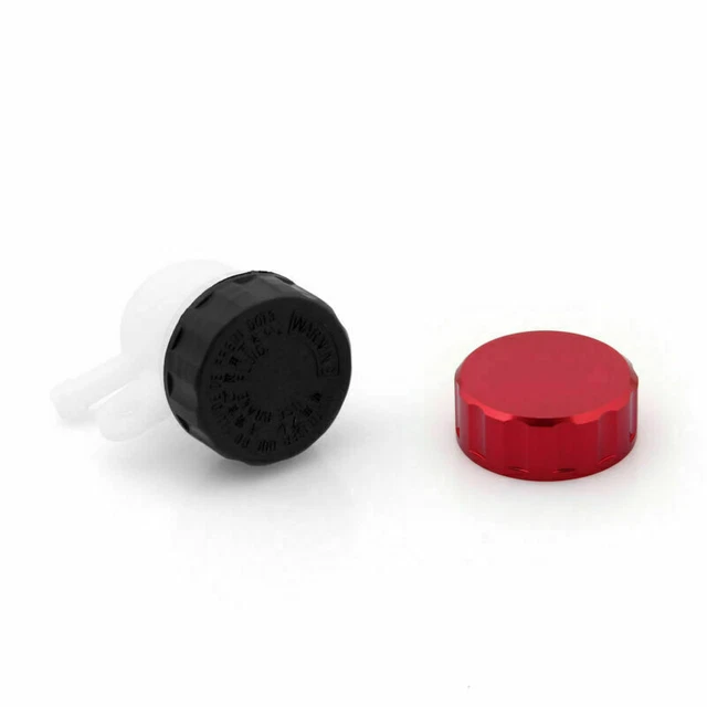 thumbnail image 2 of NICECNC Rear Brake Reservoir Cap For Suzuki DRZ400S/SM (2000-2020) - Black Anodized Aluminum 2 of 12
