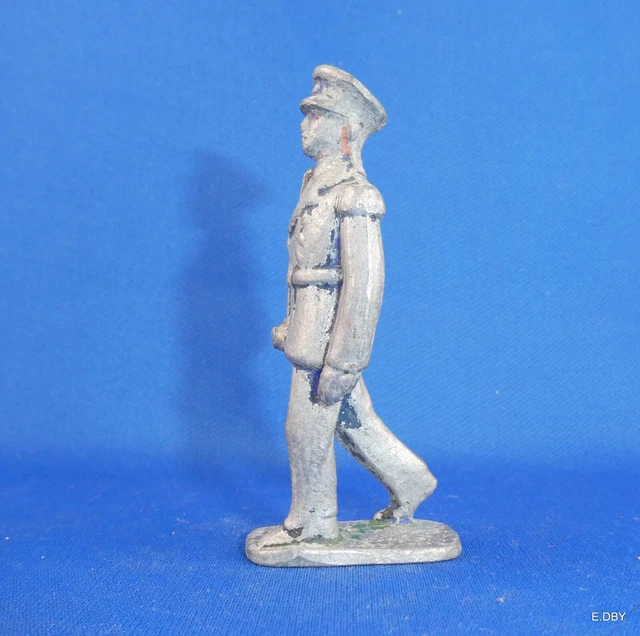 Figurine Militaire Quiralu 1:32 - Officier Allemand à Genoux Avec Jumelles, Occasion