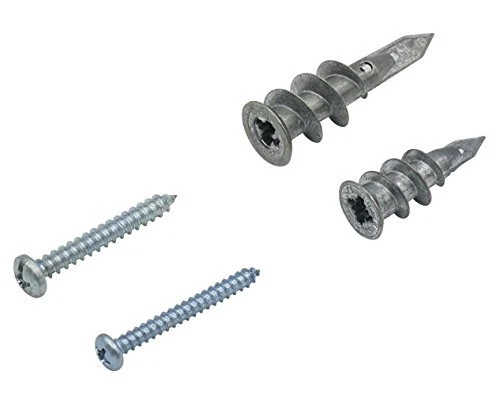 Self Drilling Drywall/Hollow-Wall Anchor Kit with Screws 100 Pieces All Toget...