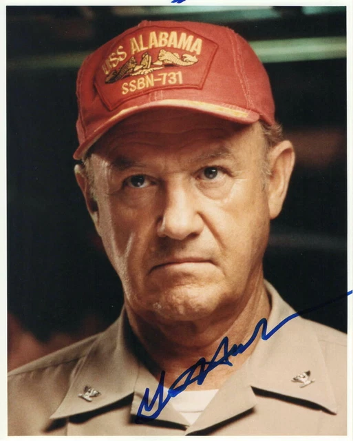 Gene Hackman Signed Autograph 8X10 Photo - The French Connection, Crimson Tide