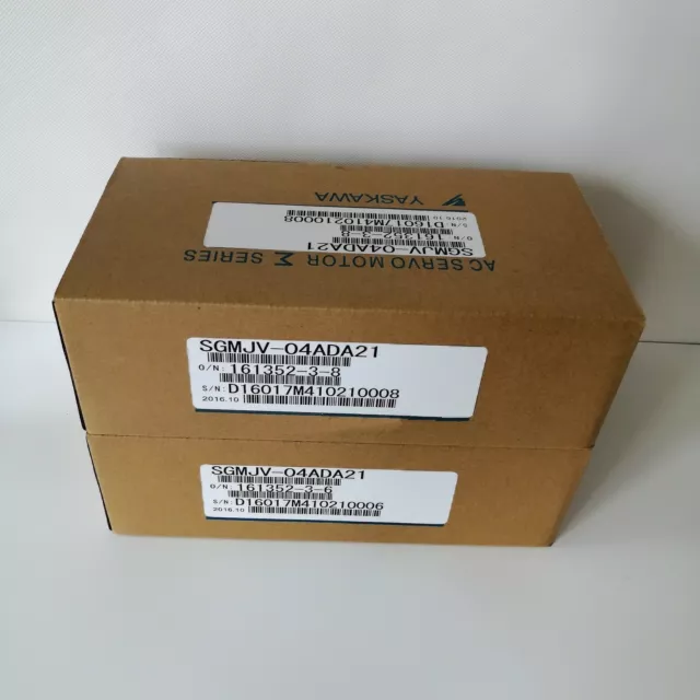 One New YASKAWA SGMJV-04ADA21 SERVO MOTOR SGMJV04ADA21 In Box Expedited Shipping