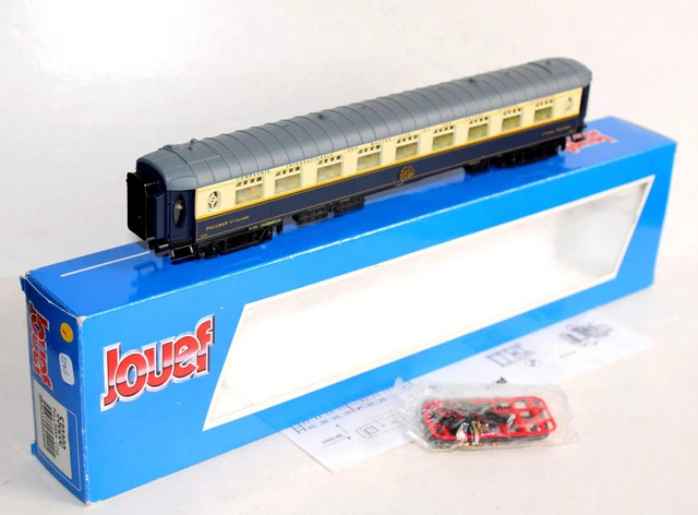 Voiture Restaurant Jouef HO Vintage - Modèle Train Ancien, Plastique