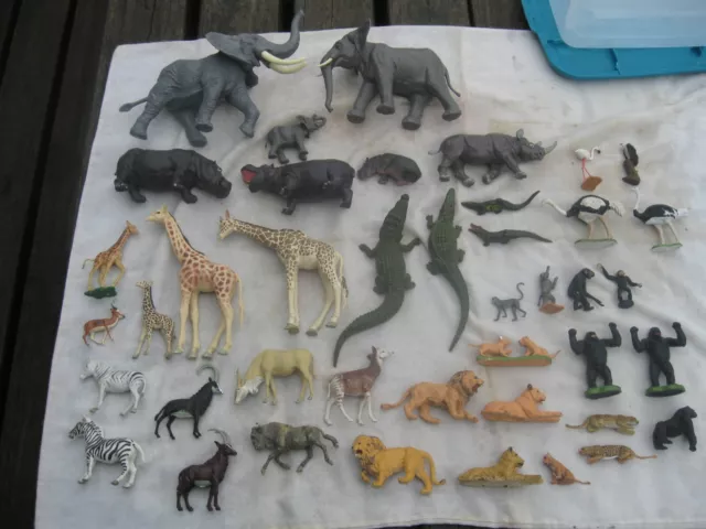 Britains plastic zoo shop animals