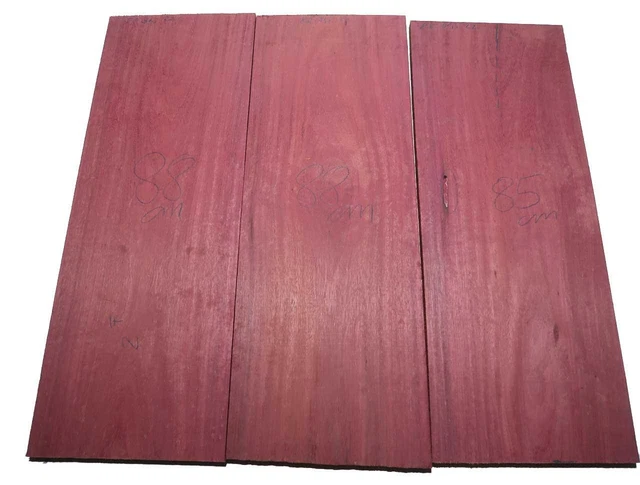 Amaranth Bois Purpleheart Brett 88x31, 5cm x 22mm