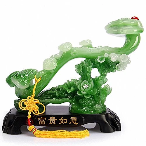 Feng Shui Ruyi Statue, Chinese Charm of Prosperity Home Decoration,Feng Shui