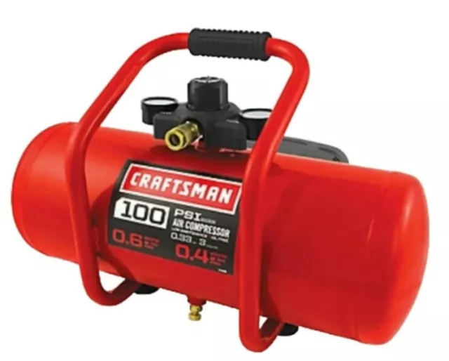 Craftsman 100 PSI 3Gallon Air Compressor 1/3 HP Craftsman 100 PSI 3Gallon Air Compressor 1/3 HP