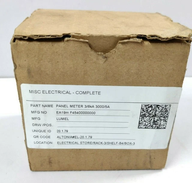LUMEL EA19m F45400000000 Panneau Mètre 3/6kA 3000/5A