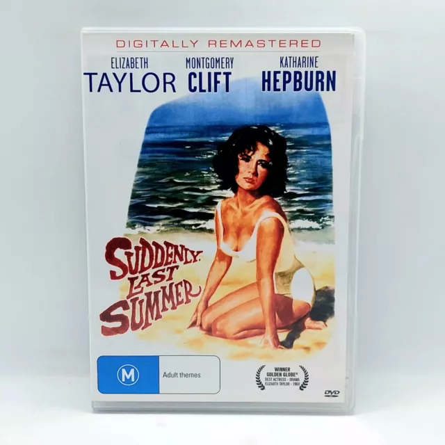 Taylor　DVD　Region　Gothic　SUMMER　LAST　SUDDENLY,　Elizabeth　PicClick　Mystery　(1959)　$9.88　Drama　AU