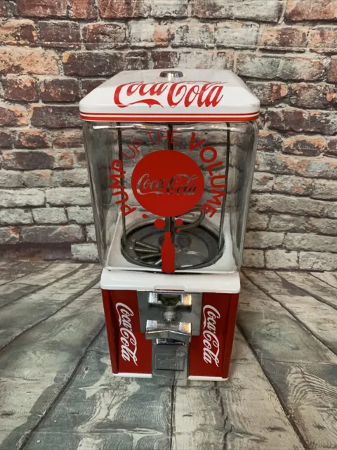 Vintage 5cent Northwestern Glass Globe Restored Coca Cola Gumball Machine