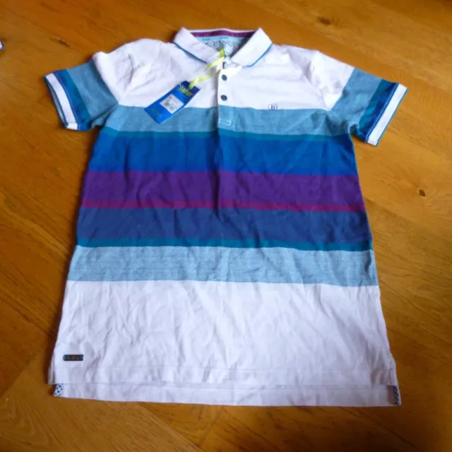 Baker by Ted Baker Polo Shirt Boys Age 12 to 13 NEW NWT Free UK P+P READ Striped