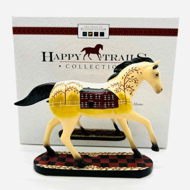 Enesco Trail of Painted Ponies Simply Home Happy Trails Statue Horse Retired