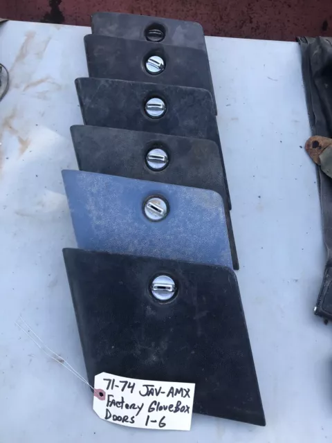 1971-74 AMC Javelin AMX Factory Glovebox Door