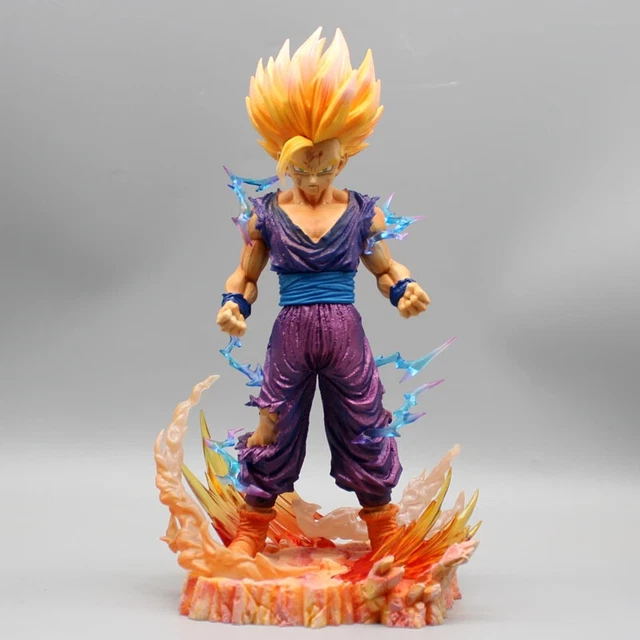 Super Saiyan Goku De Duas Cabeças 31,5 Cm Dragon Ball Z Action Figure Pvc Modelo Brinquedo Presente Bandai