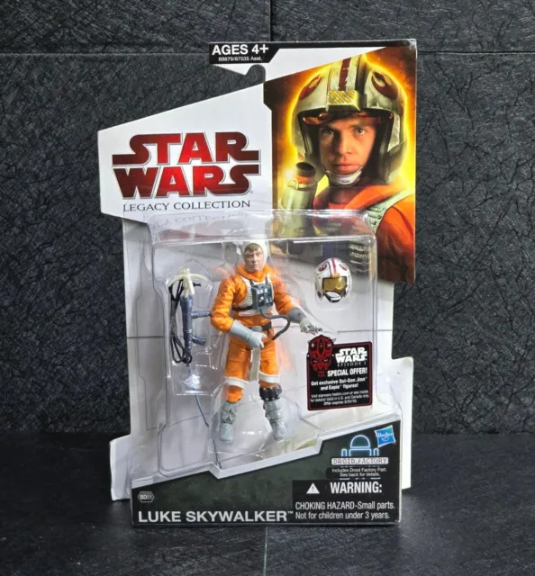 Star Wars Luke Skywalker (Snowspeeder Pilot) 2009 The Legacy Collection #BD51