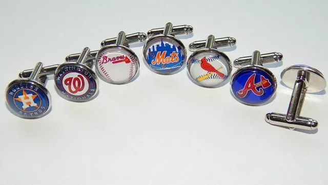 Baseball team club logo cufflinks jewelry baseball emblem symbol baseball League