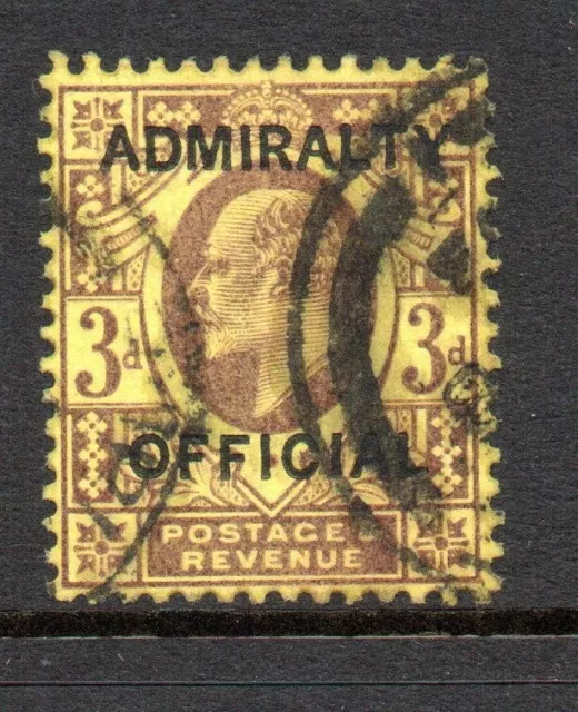 Great Britain, Admiralty  Official,  SG O106,  GU, 1903