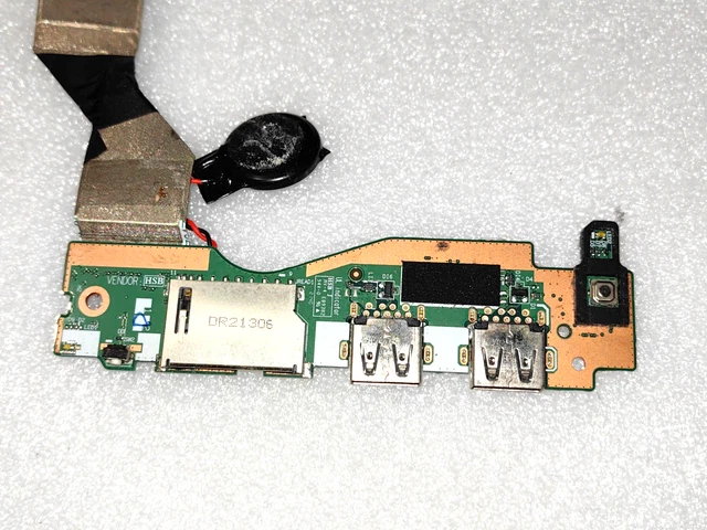Carte IO Pour Lenovo 3 - Bouton Power, Lecteur SD, Jack Audio - Référence NS-C823 - Comme Neuf, Testée
