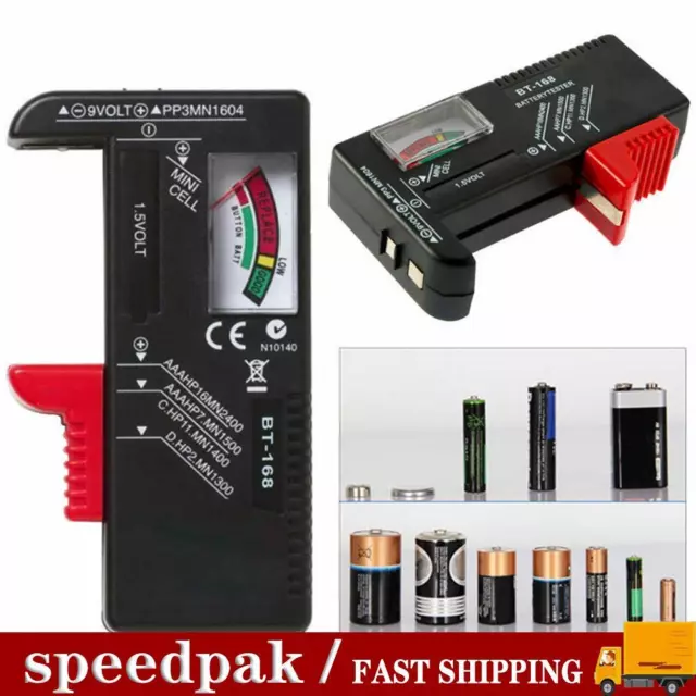 Battery Tester Button Cell Volt Tester Checker Universal BEST Indicator