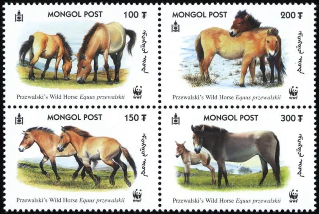 2000, Mongolei, 3122-25, ** - 1805138