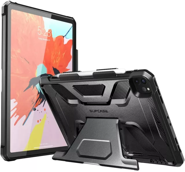 For iPad Pro 12.9" 5th/4th Gen SUPCASE Multi-Position Stand Case PenHolder Cover