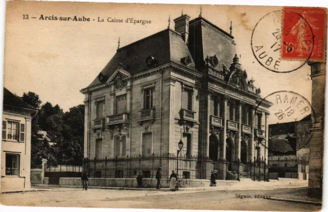 CPA ARCIS-sur-AUBE - La caisee d'epargne (197212)