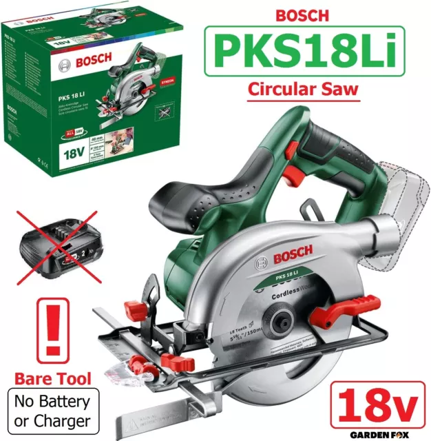 new BARE TOOL - Bosch PKS18Li - 18V Circular Saw - 06033B1300 3165140743266 ZTD