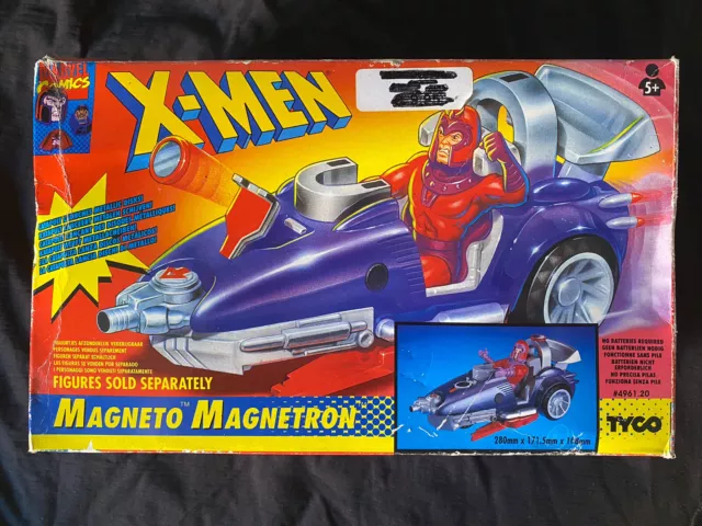 X-MEN Marvel Toy Biz (Tyco Import) Vintage Action Figure - Magneto Magnetron