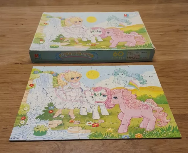 Puzzle My Little Pony - Mon Petit Poney -  1986 - MB - Vintage