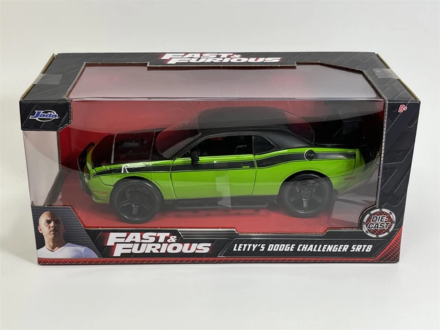 JADA TOYS 1/24 – DODGE Charger Rápido y Furioso con figura de Toretto