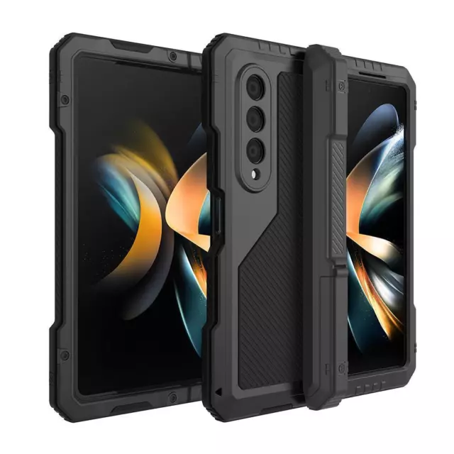 For Samsung Galaxy Z Fold 4 Waterproof Shockproof Aluminum s Case Metal 2