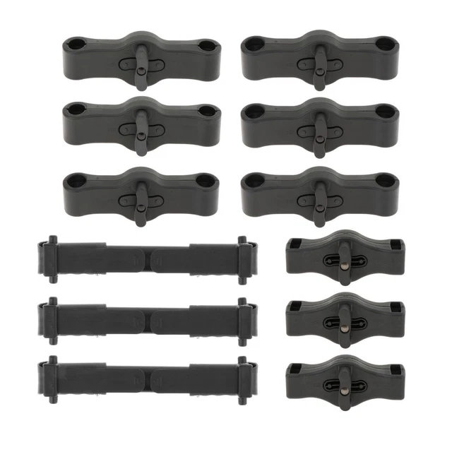 3PCS DUAL PRAM Strollers Connectors Side by Side Adjustable