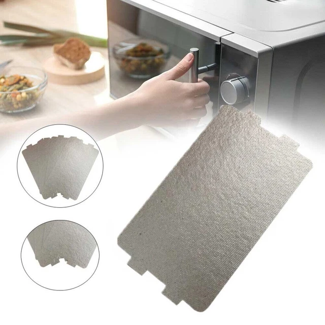 Plaque Mica Pour Four Micro-ondes - Lot De 5 - 116x64mm - Accessoire Remplacement Écologique