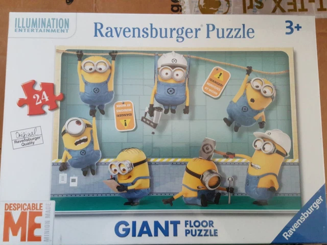 Ravensburger Despicable Me 3 2-in-1 Jigsaw Puzzle Multi-Pack - Agnes and the Minions: 2 x 24 Pcs