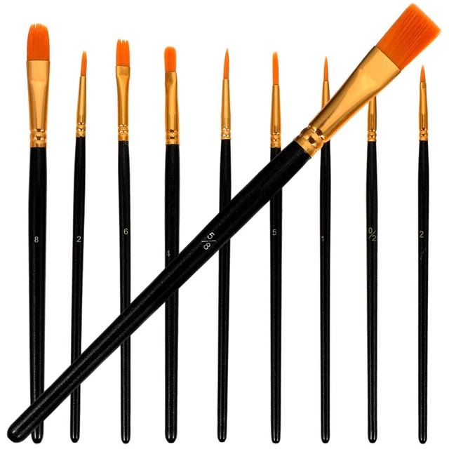 Set Di Pennelli Per Pittura A Olio Pennello Pittura Portatile