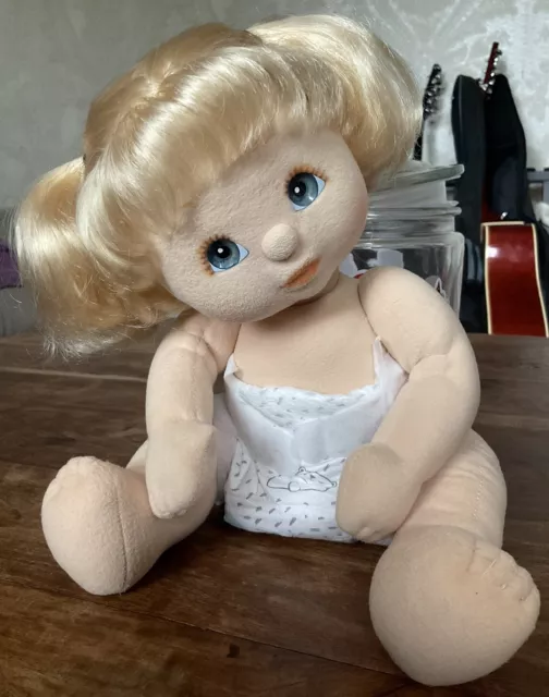 My Child Doll  Peach Skin Blue Eyes Excellent Condition Nude 2