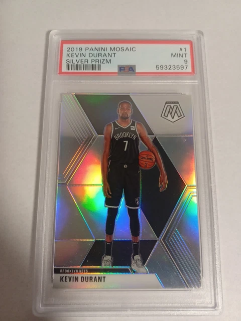 2019 PANINI MOSAIC #1 Kevin Durant Silver Psa 9 $40.00 - PicClick CA