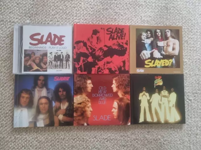 Slade - Collection - Bundle - Lot of 7 albums on CD - Excellent Condition