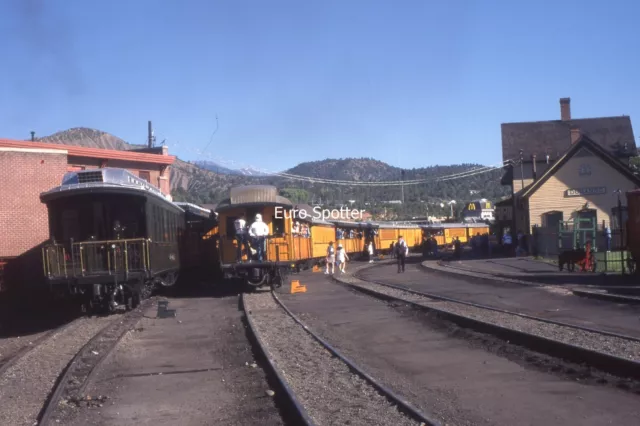 B262 35mm Slide Durango (Colorado) Station View