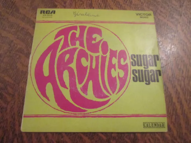 45 tours the archies sugar, sugar