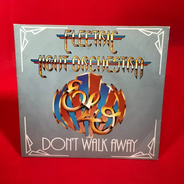 ELECTRIC LIGHT ORCHESTRA Don't Walk Away 1980 UK 7" vinyl Single ELO 45 ~