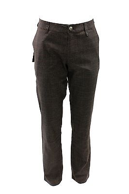Pantalone lungo da uomo marrone nero a quadri Billabong  classico tasche moda