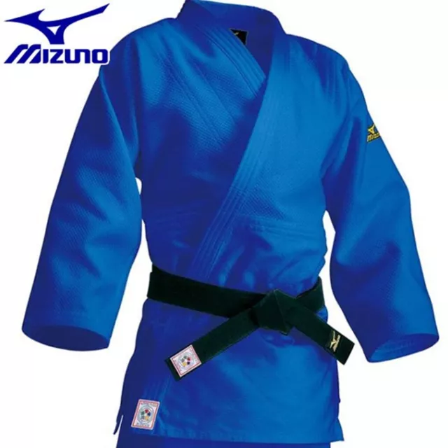 MIZUNO Judo Uniform IJF Approved National Team Model Blue 22JM5A1527 22JM5A15